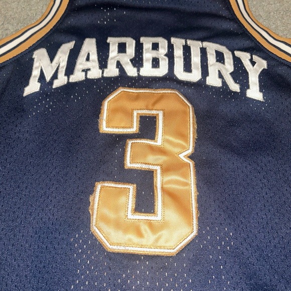 Stephon Marbury Georgia Tech College Basketball Jersey #3 Starbury S - Picture 8 of 9
